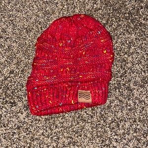 Dark Red Beanie